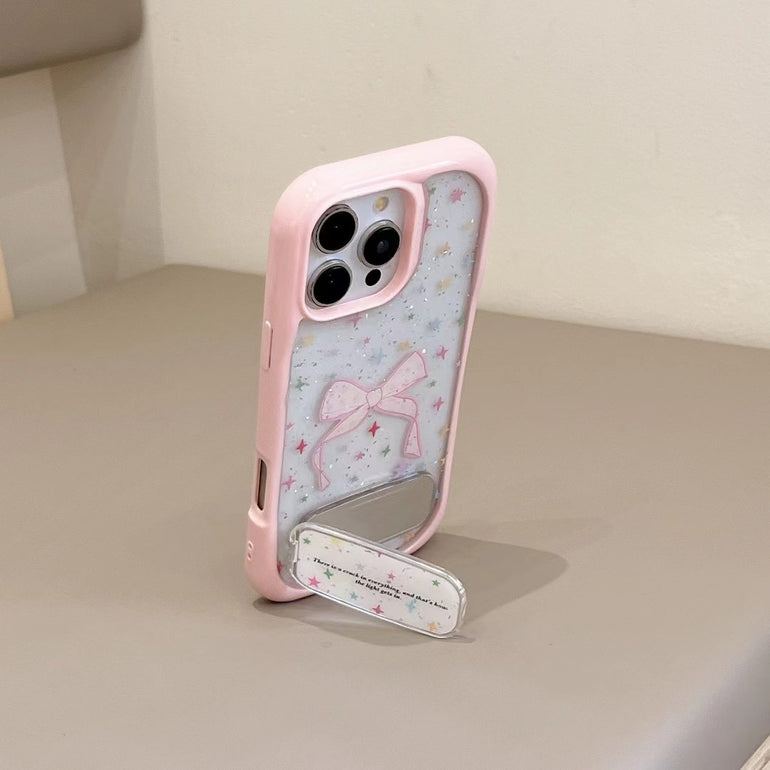 Star And Bow Designer Case For iPhone