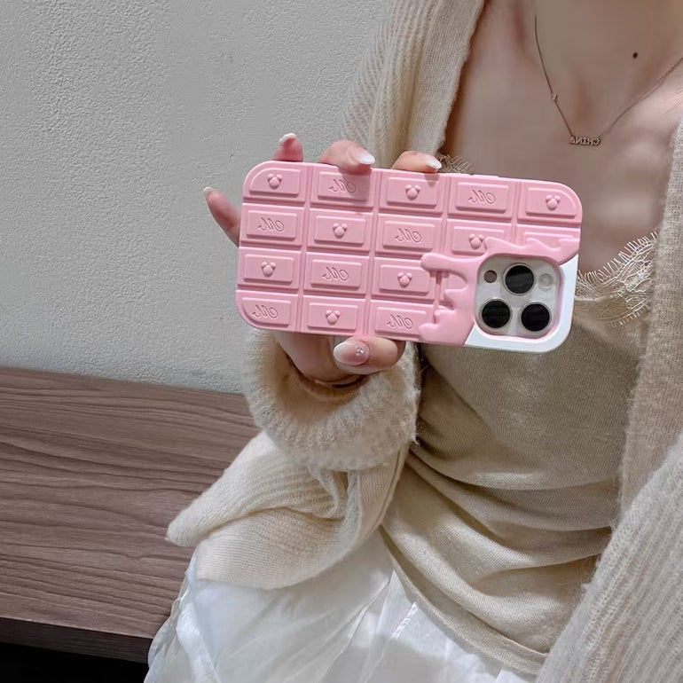 Melt Chocolate Silicon Case For iPhone