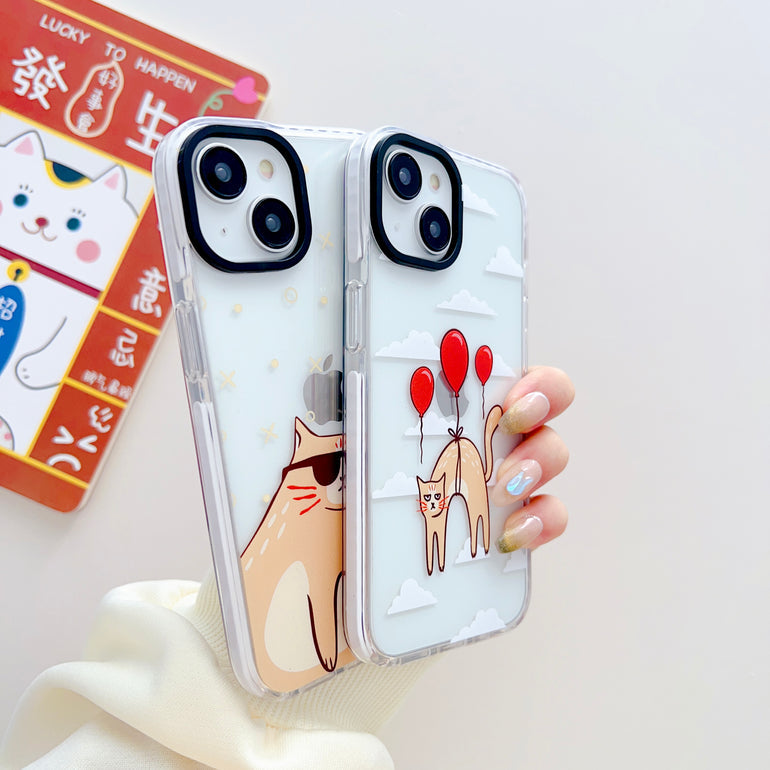 Cool Cat Designer Impact Proof Case for iPhone