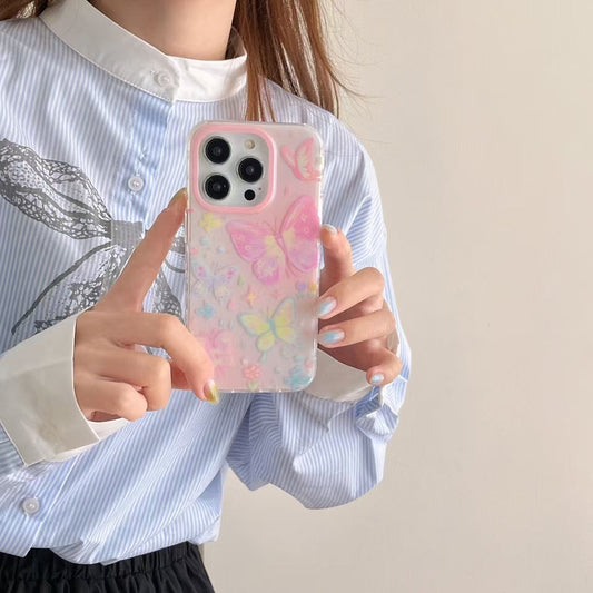 Strawberry Silicon iPhone Case With Strawberry Charm
