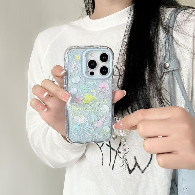 Cute Girls Silicon Case For iPhone