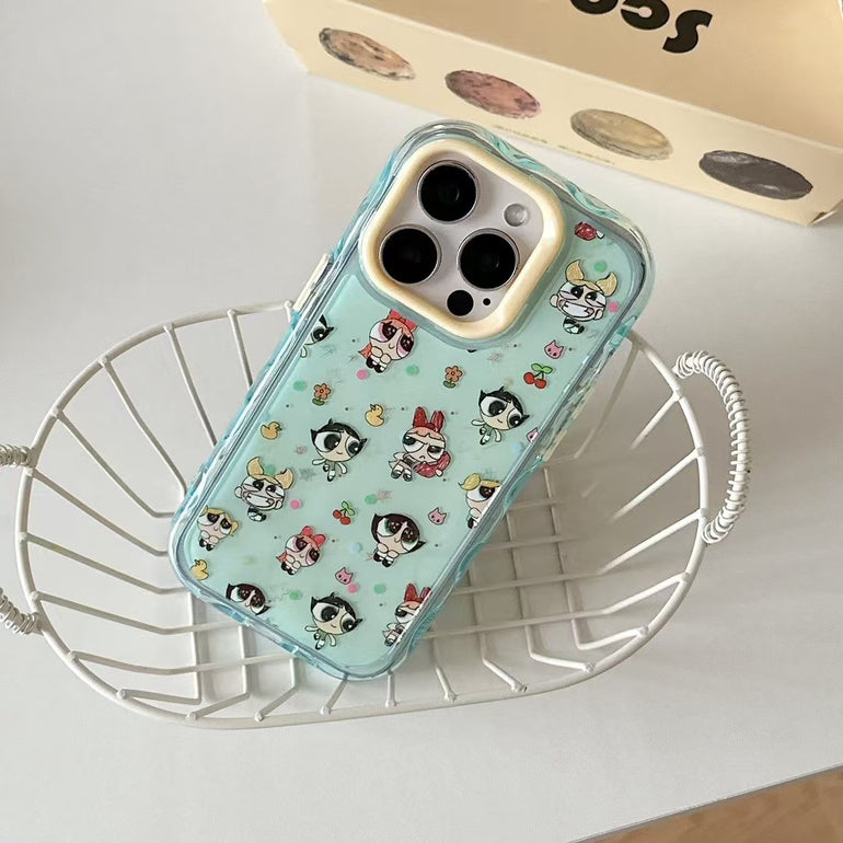 Cute Girls Silicon Case For iPhone