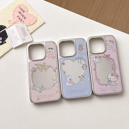 Cute Mirror Designer Case For iPhone