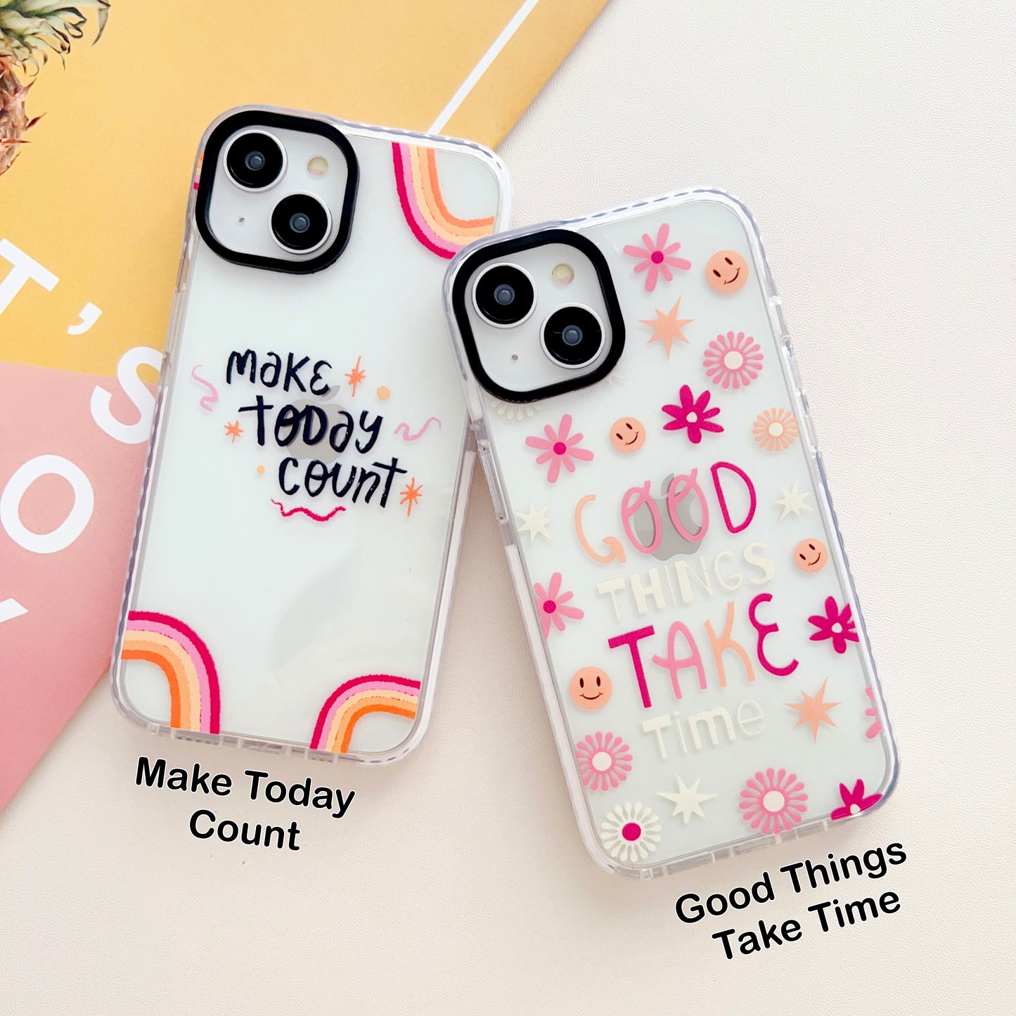 Make Today Count Designer Impact Proof Case for iPhone