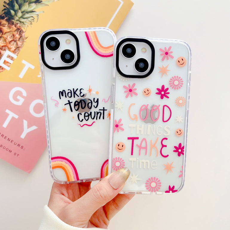 Make Today Count Designer Impact Proof Case for iPhone