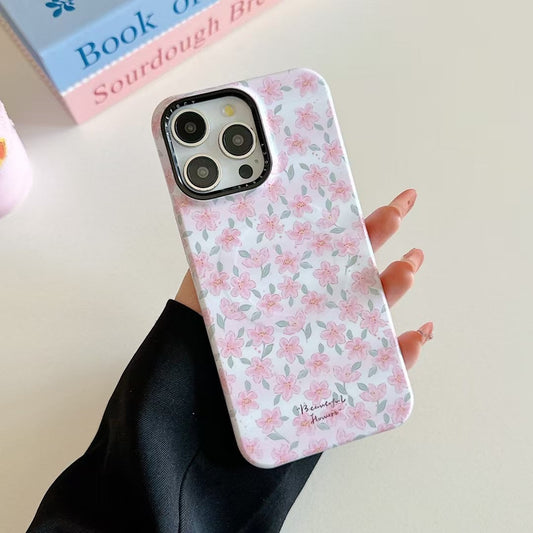 Floral Designer Magsafe iPhone Case With Magsafe Holder