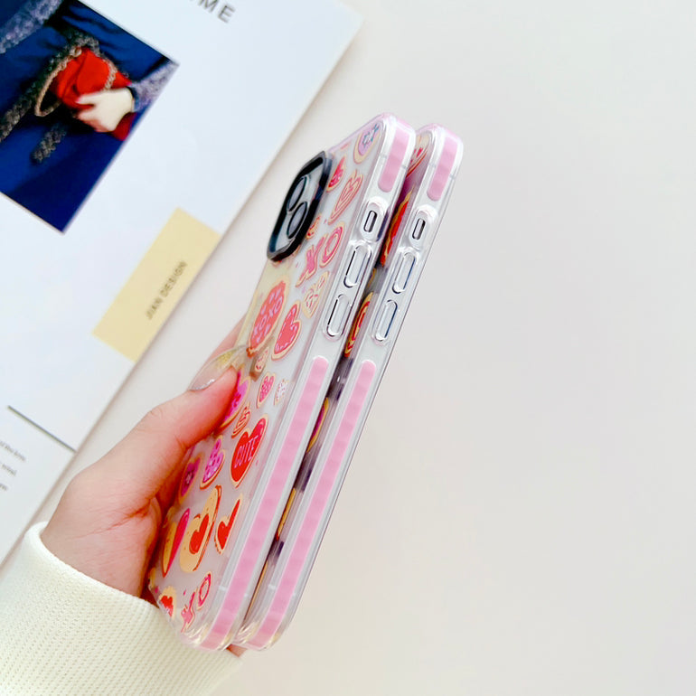 Love Heart Designer Impact Proof Case for iPhone
