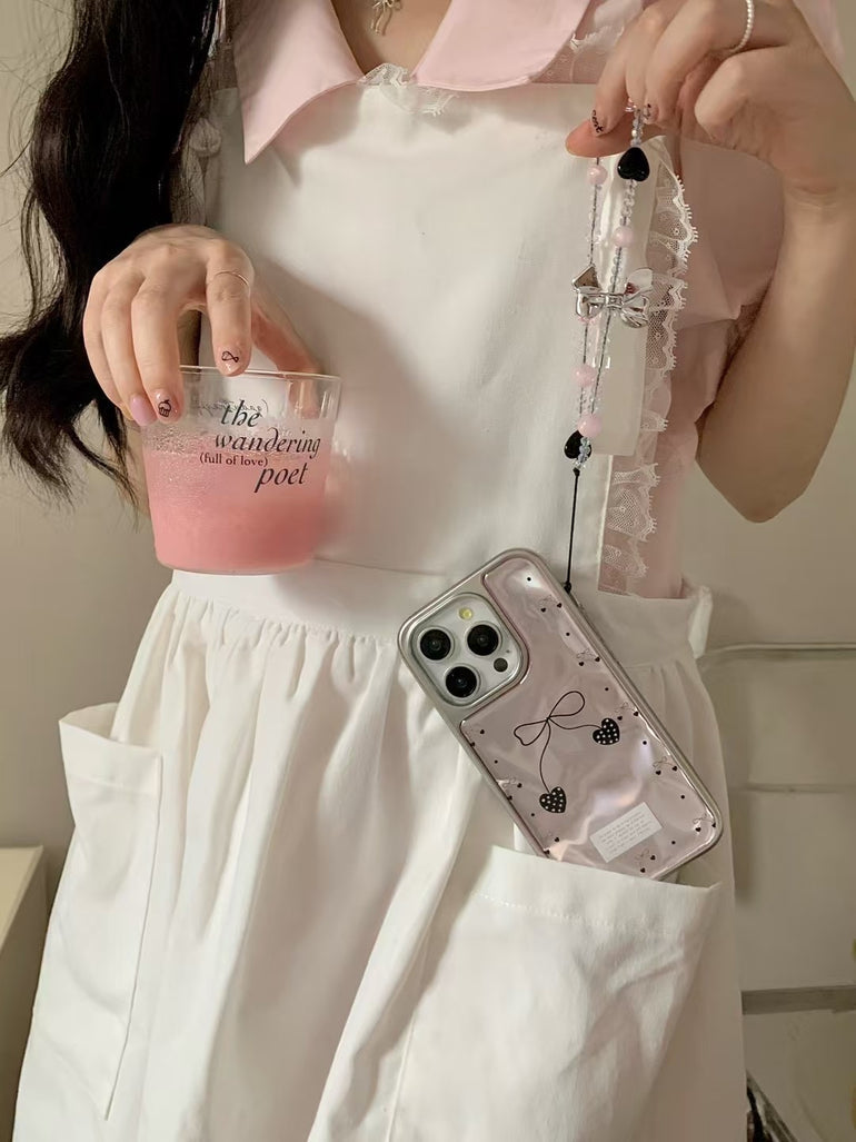 Bow Designer Case For iPhone With Charm
