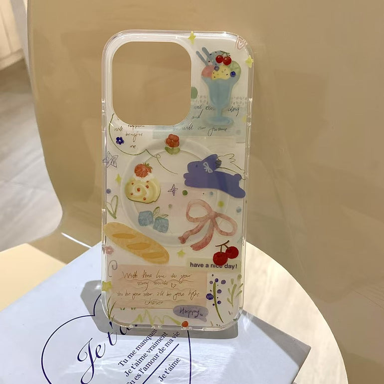 Have A Nice Day Magsefe iPhone Case With Magsafe Holder