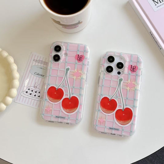 Cherry Love Silicon iPhone Case