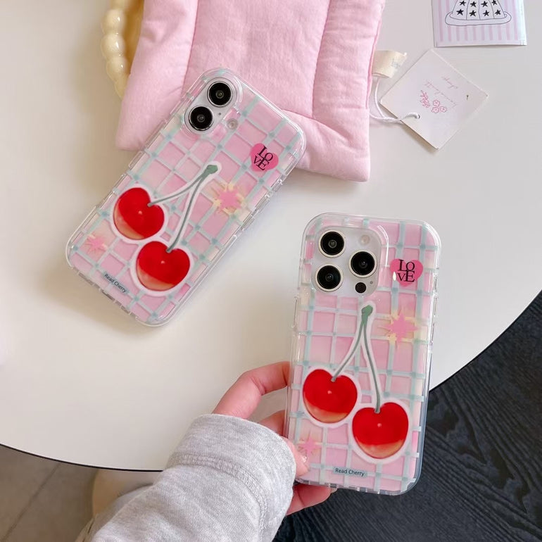 Cherry Love Silicon iPhone Case