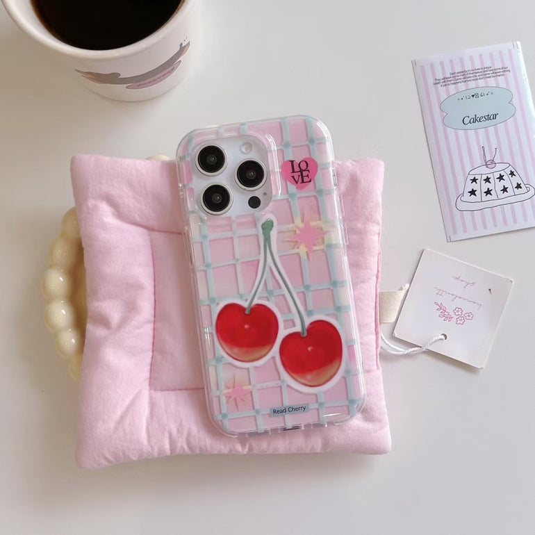 Cherry Love Silicon iPhone Case