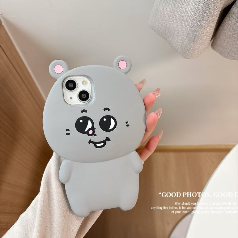Baby Elephant Silicon Case For iPhone