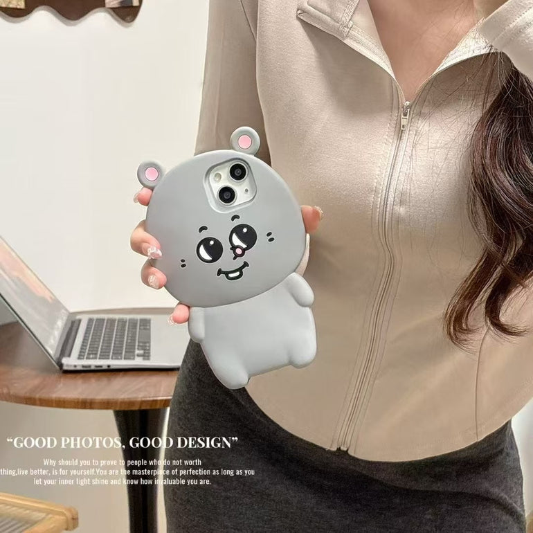 Baby Elephant Silicon Case For iPhone