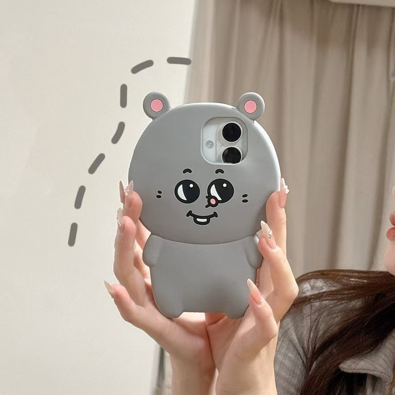 Baby Elephant Silicon Case For iPhone