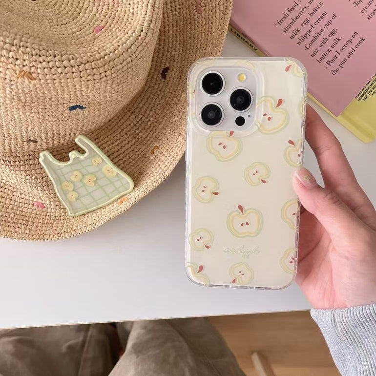Carry Bag Silicon Case For iPhone With Holder