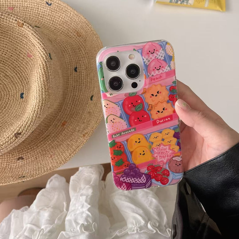 Baby Avocado Silicon Case For iPhone With Charm