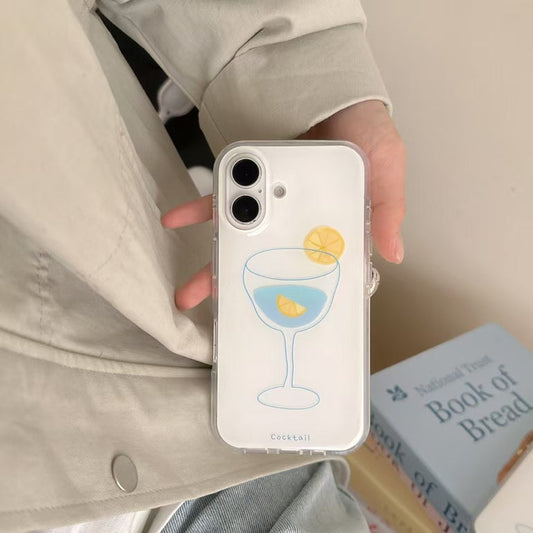 Cocktail Designer Silicon Case For iPhone