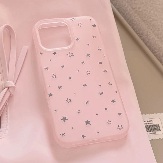 Star Bows Silicon Case For iPhone