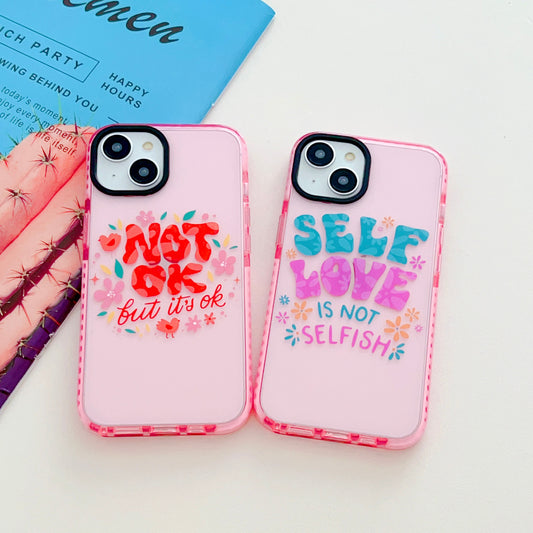 Positive Vibes Only Designer Impact Proof Case for iPhone