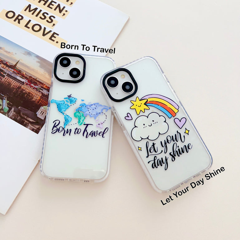 Let Your Day Shine Designer Impact Proof Case for iPhone