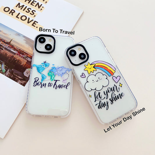 Let Your Day Shine Designer Impact Proof Case for iPhone