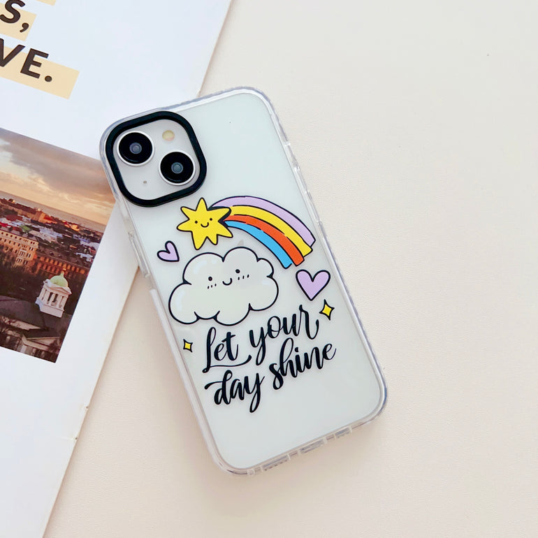 Let Your Day Shine Designer Impact Proof Case for iPhone