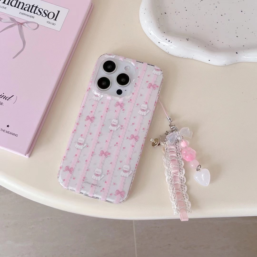 Cute Animal Designer Case For iPhone With Charm