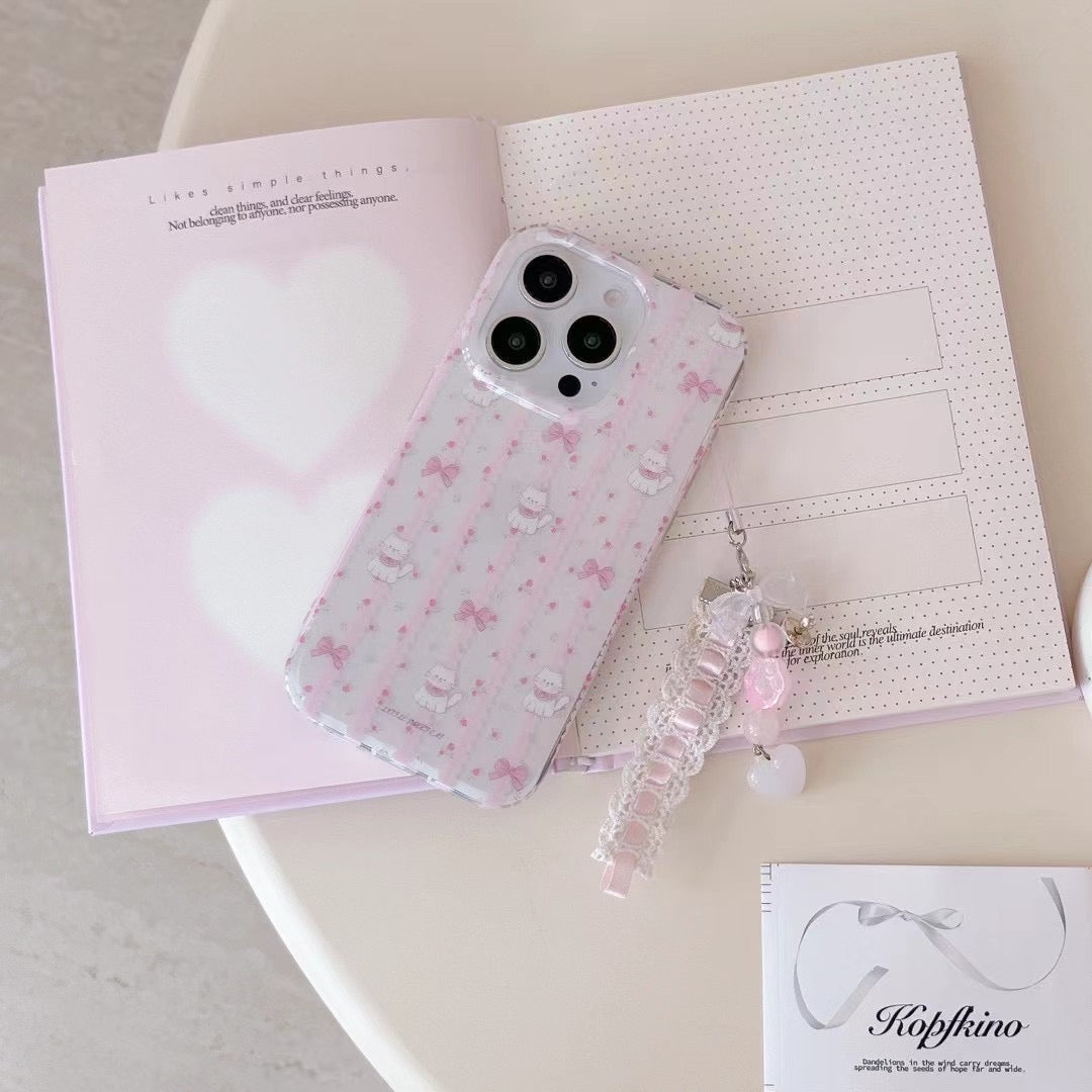 Cute Animal Designer Case For iPhone With Charm