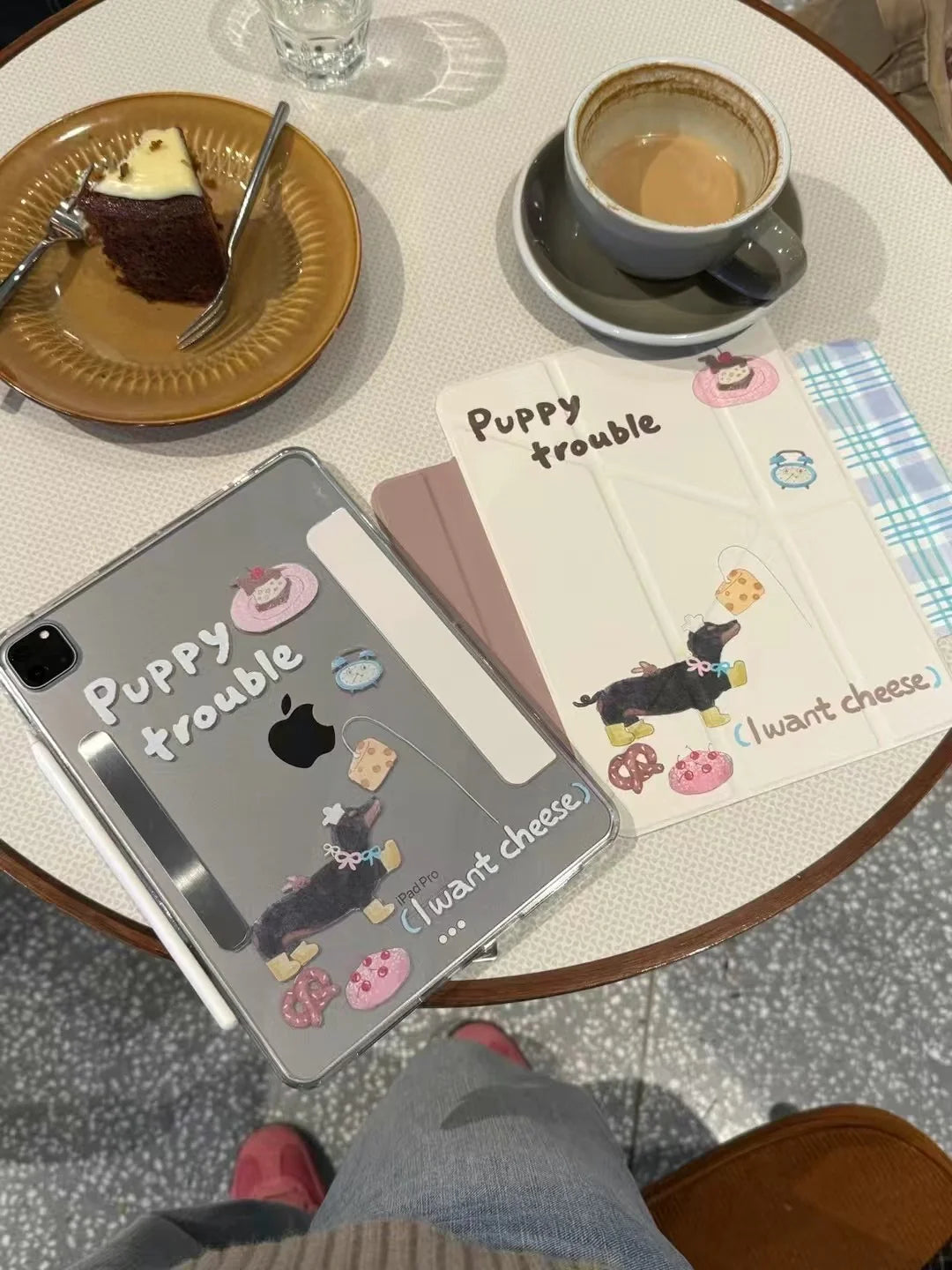 Puppy Trouble Designer Case For iPad