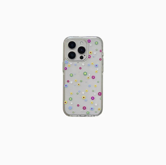 Aesthetic Flowers Silicon Case For iPhone