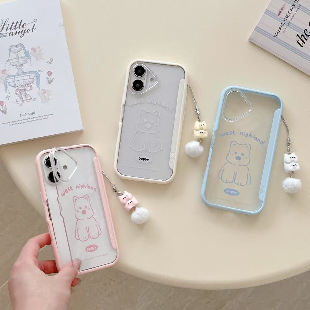 Cute Animal Designer Case For iPhone With Charm