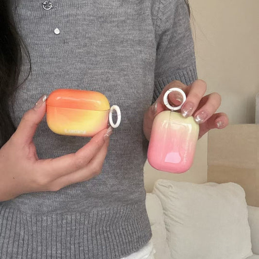 Neon Gradient Silicon Case For iPhone