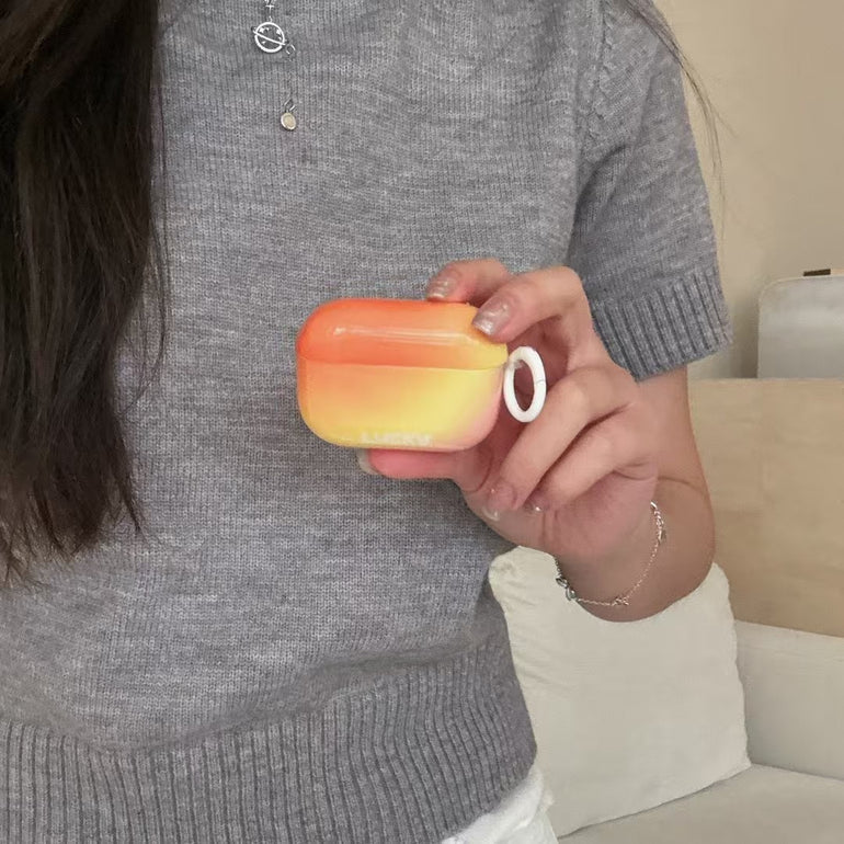 Neon Gradient Silicon Case For iPhone