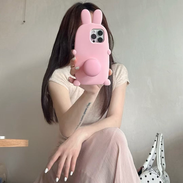 3D Silicon Case For iPhone