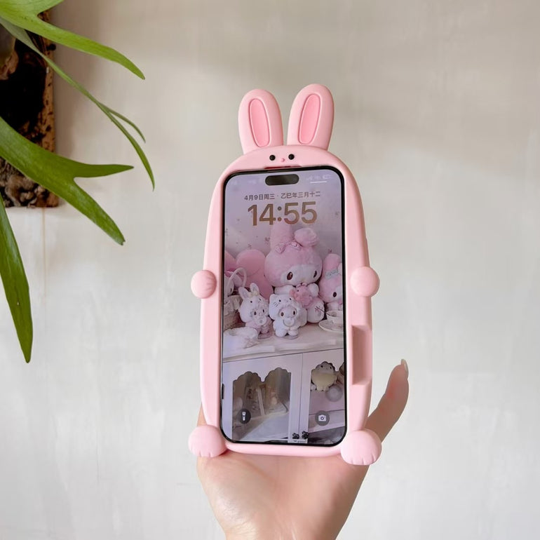 3D Silicon Case For iPhone