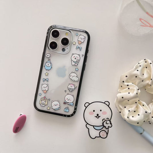 Joke Bear Case For iPhone With Holder