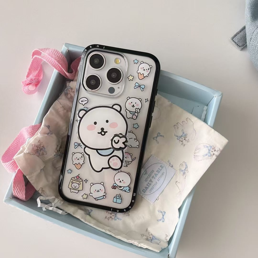 Joke Bear Case For iPhone With Holder