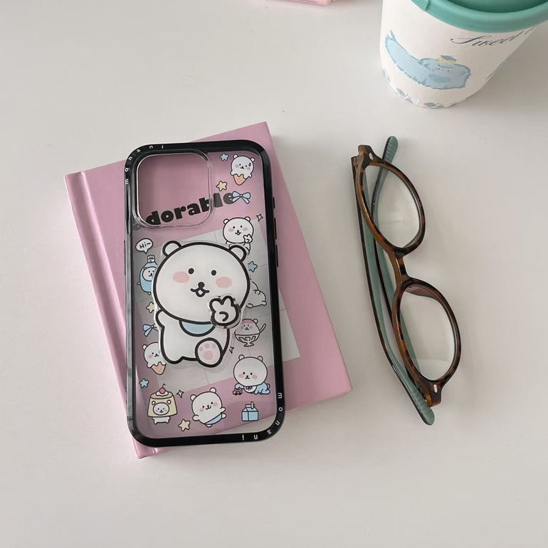 Joke Bear Case For iPhone With Holder