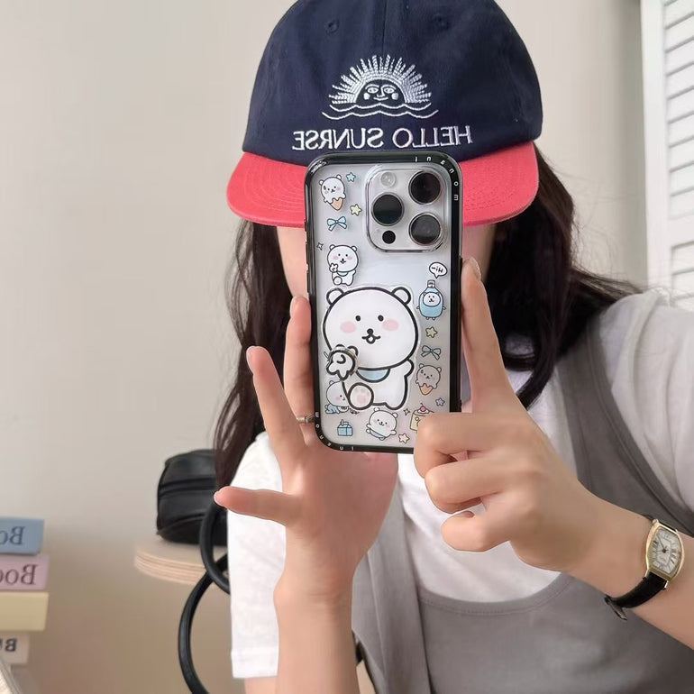 Joke Bear Case For iPhone With Holder