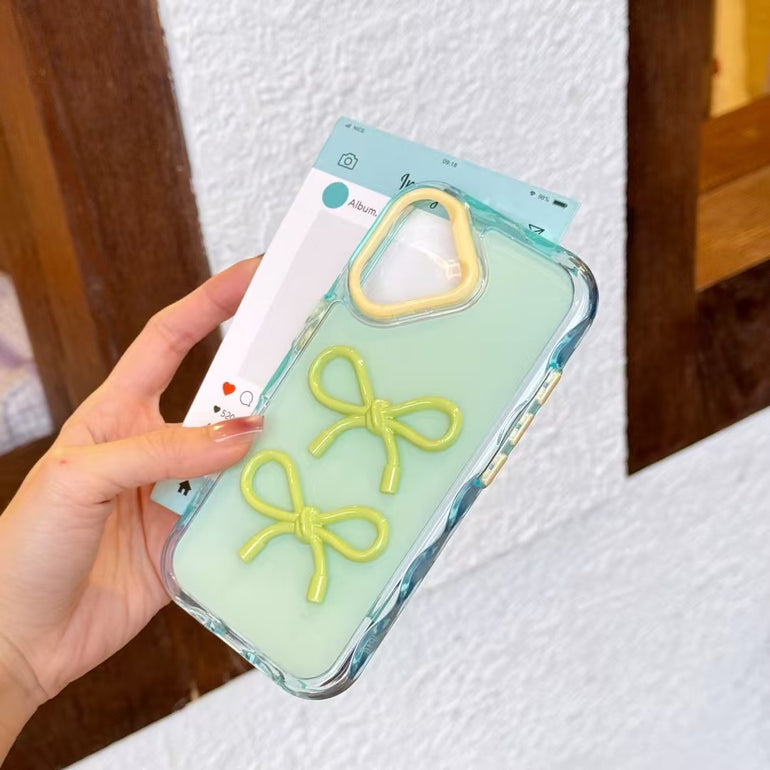 Bow Designer Silicon Case For iPhone