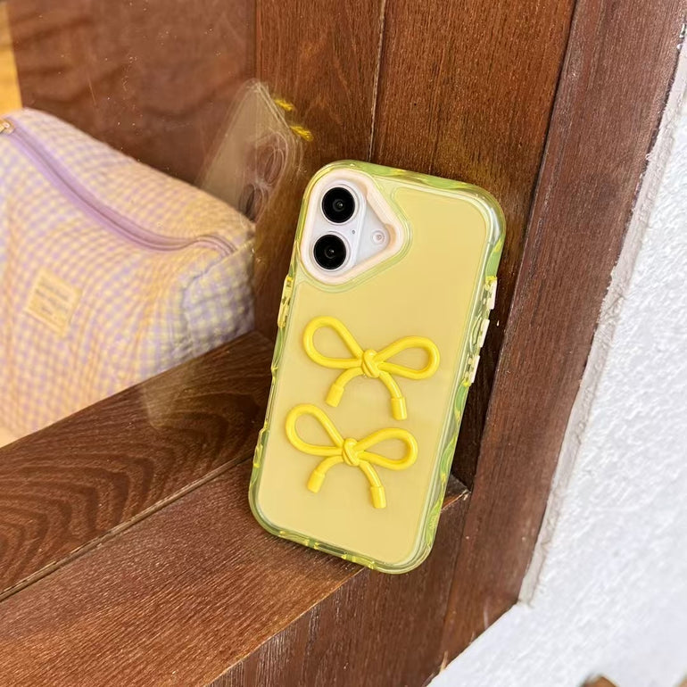 Bow Designer Silicon Case For iPhone