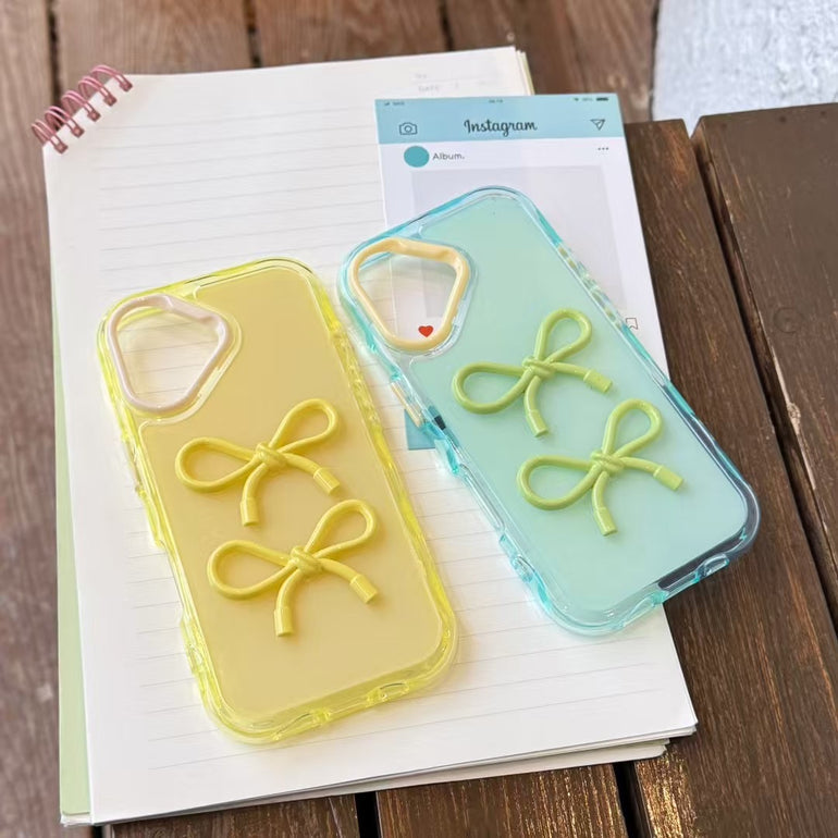 Bow Designer Silicon Case For iPhone