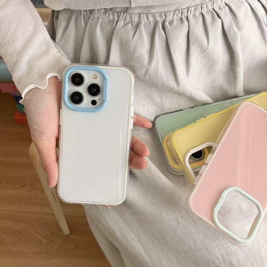 Pastel Color Silicon Case For iPhone