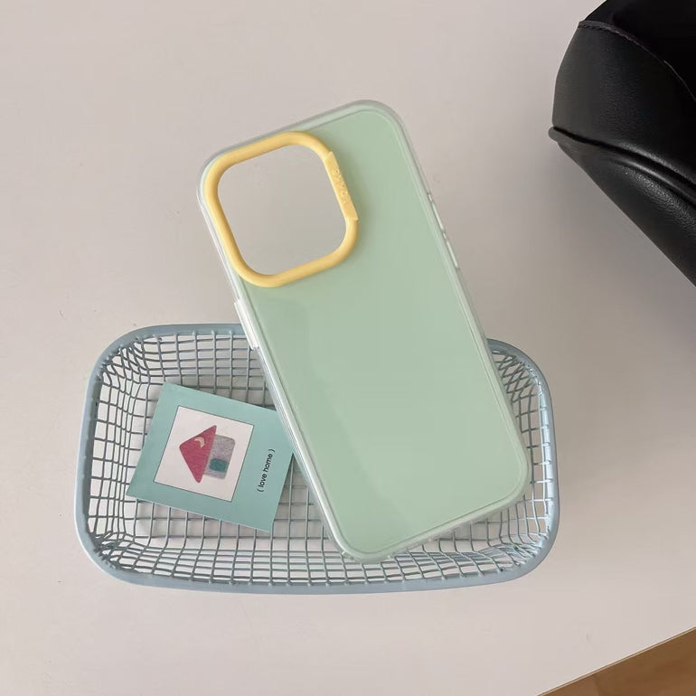 Pastel Color Silicon Case For iPhone