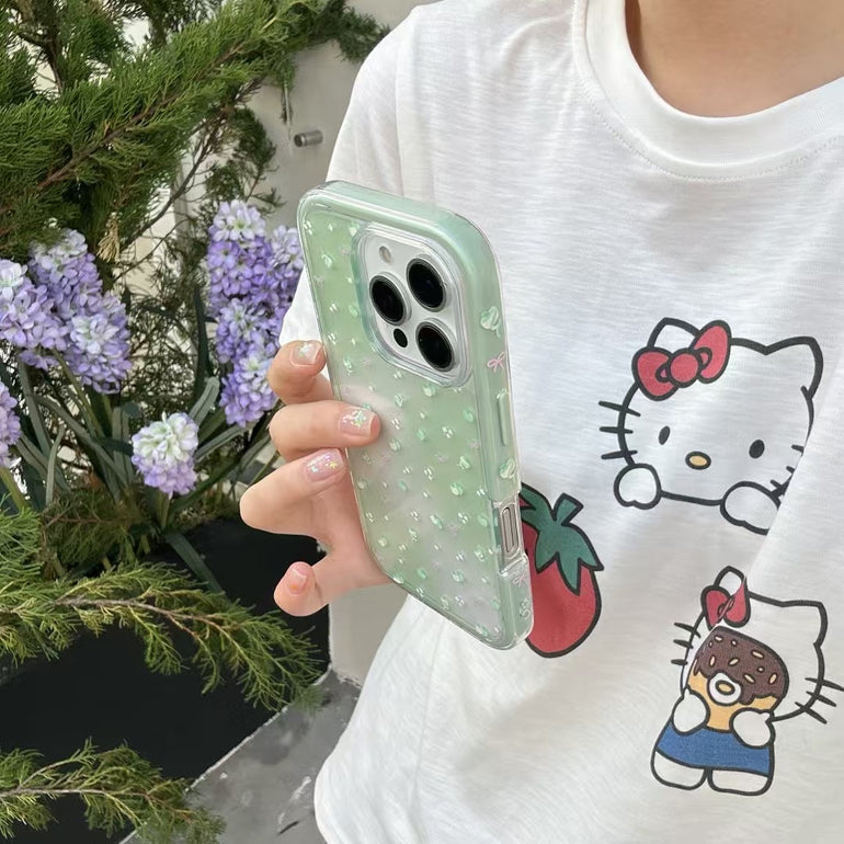 Floral Designer Silicon Case For iPhone