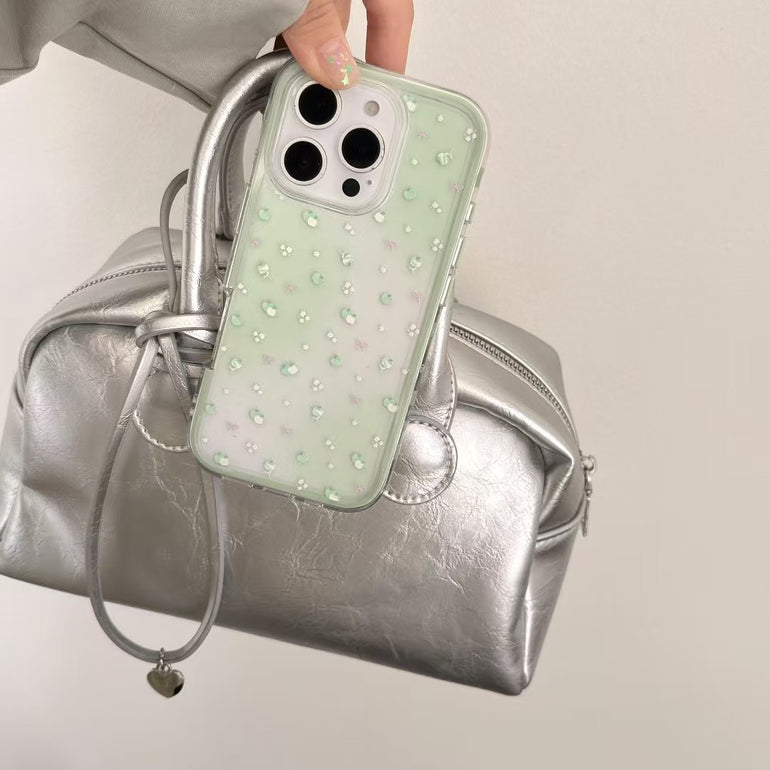 Floral Designer Silicon Case For iPhone