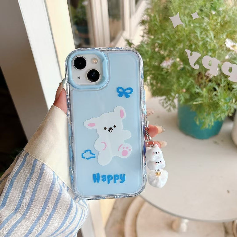 Happy Happy Happy ! Puppy Silicon Case For iPhone