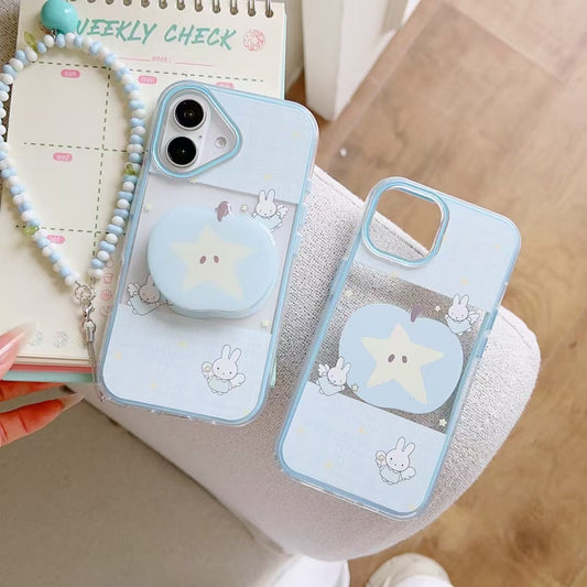 Angel Bunny Designer Case For iPhone With Apple Holder