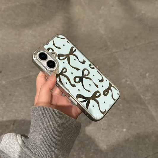 Bow Mirror Designer Case For iPhone